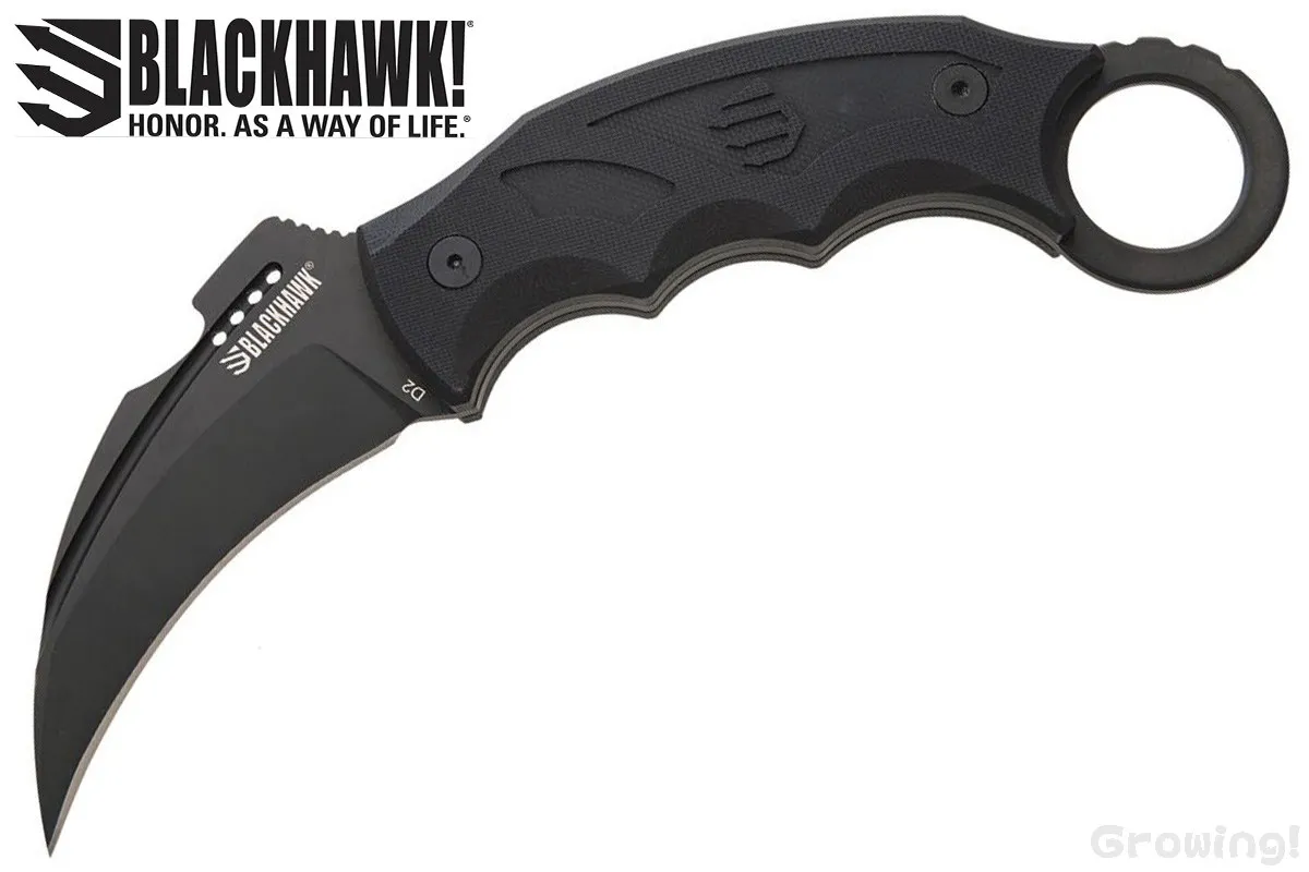 BLACKHAWK【ブラックホーク】■ 「ガラ」 カランビット【D2】【GRN】【カイデックス】Garra フルタング フィックスド 【配送料無料】