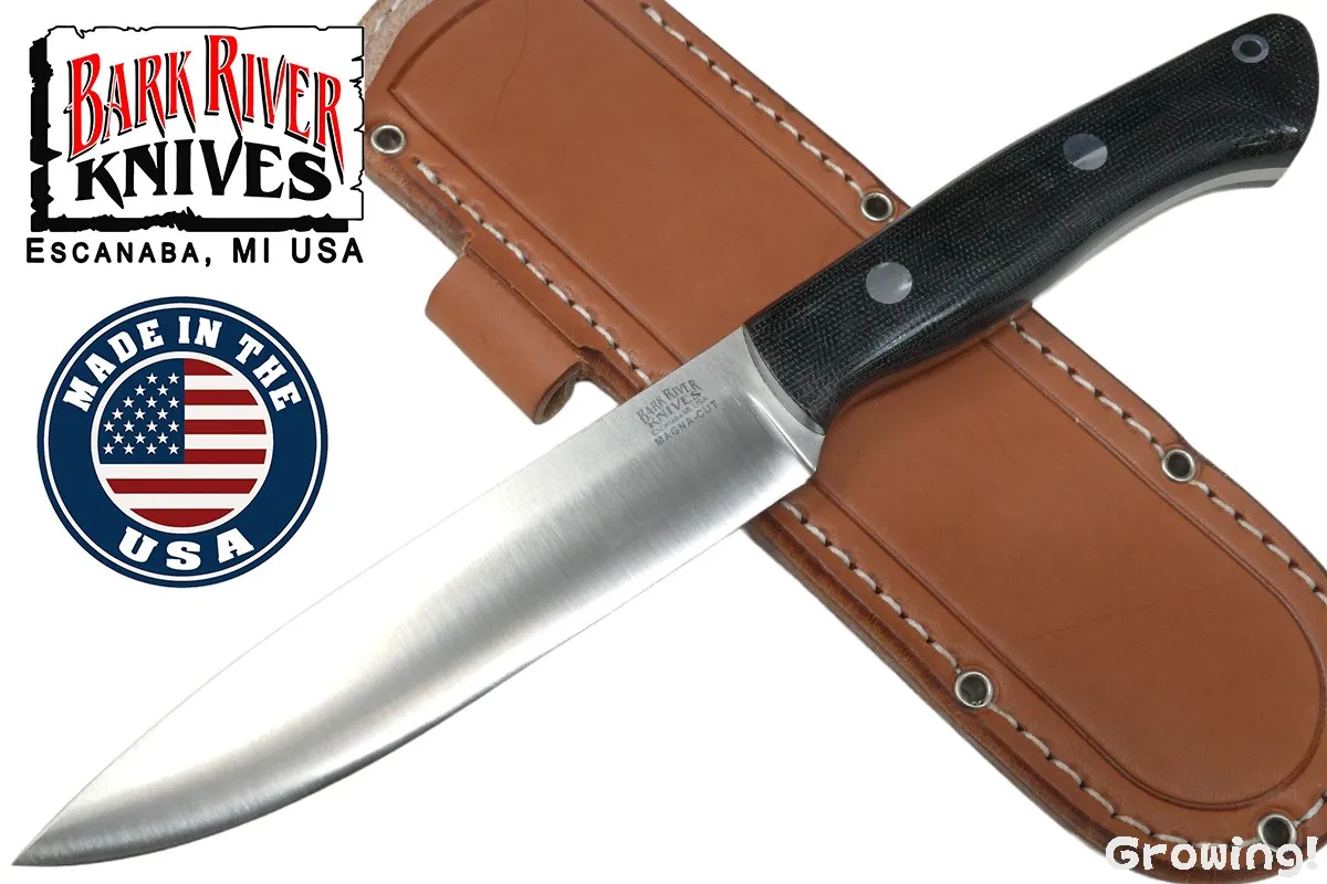 ナイフショップ　グローイング！■BARK RIVER KNIVES【バークリバー・ナイブス】■ 「オーロラ2」【CPM-3V】【ブラックマイカルタ】AURORA II ブッシュクラフト