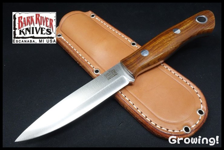 BARK RIVER KNIVES【バークリバー・ナイブス】■ 「オーロラ」スカンジ 【Cru-Wear】【アイアンウッド】AURORA 【配送料無料】 【廃番】