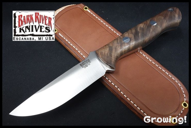 BARK RIVER KNIVES【バークリバー・ナイブス】■ 「ブラボー1」【CPM-3V】【ウォールナット】BRAVO 1 【配送料無料】 【廃番】