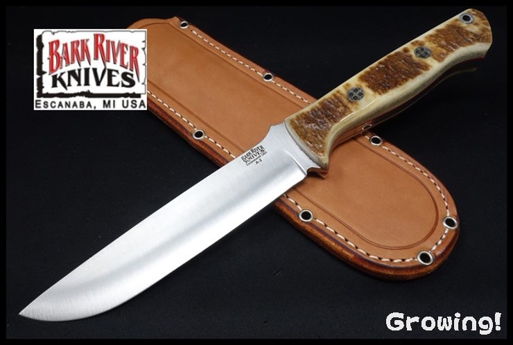 BARK RIVER KNIVES【バークリバー・ナイブス】■ 「ブラボー 1.5」【A-2】【ムース】 【レッドライナー】【モザイクピン】Bravo 1.5 フィックスド 【配送料無料】 【廃番】
