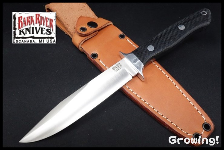 BARK RIVER KNIVES【バークリバー・ナイブス】■ 「スモークジャンパー」【CPM-3V】【ブラック マイカルタ】Smoke Jumper 【配送料無料】