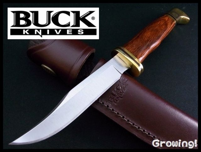 BUCK【バック】ナイフ■ #102 ウッズマン【ココボロハンドル】Woodsman