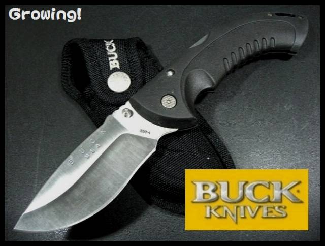 BUCK【バック】ナイフ■ オムニハンター 【FOLD】 【420HC】 実用ハンティングナイフ Omni Hunter 【廃番】