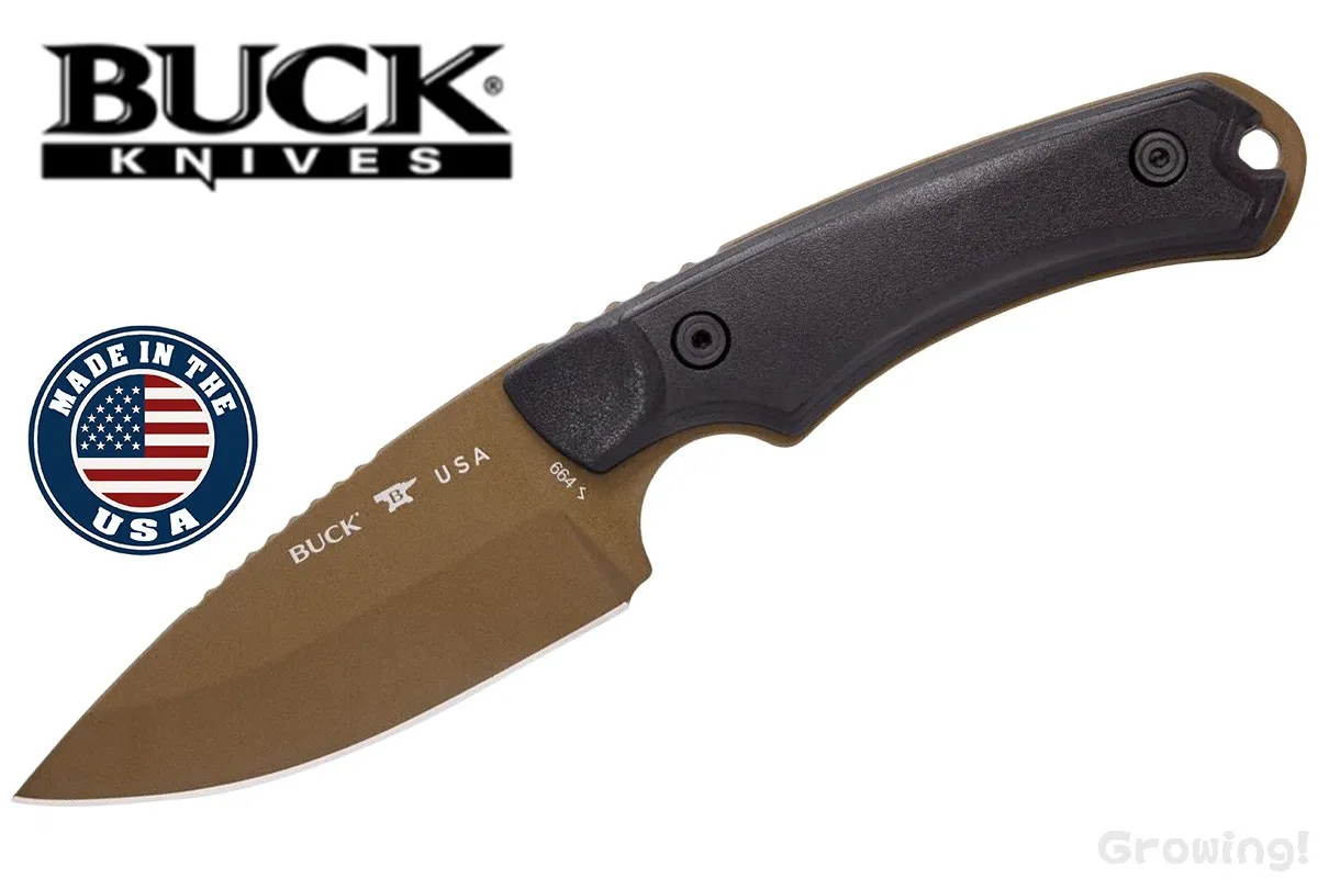 BUCK【バック】ナイフ■ アルファ スカウト バックカントリー 大 【420HC】【バーサフレックス GFN】664 Alpha Scout Backcountry フィックスド アメリカ製