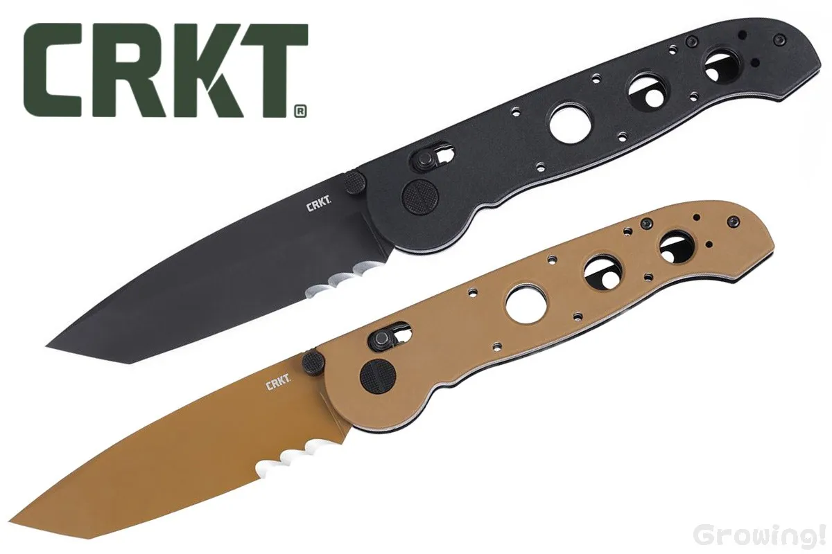 CRKT【コロンビア】■ 「M16」 【ブラック・デザート】 【D2】【波刃】【クロスバーロック】【グリボリー】Veff Serrations 折りたたみ 【配送料無料】