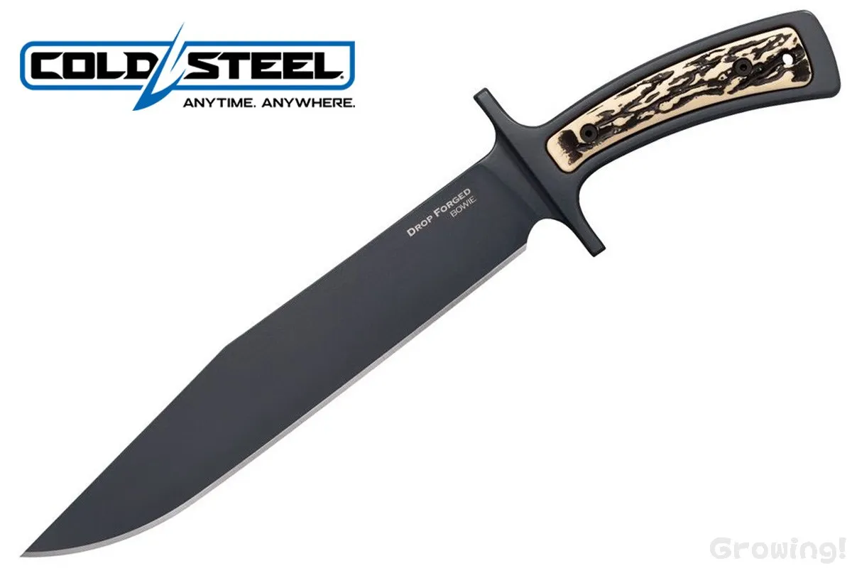 COLD STEEL【コールドスチール】■ ドロップフォージド ボウイ 【52100ハイカーボン】【イミテーションスタッグ】Drop Forged BOWIE フィックスド