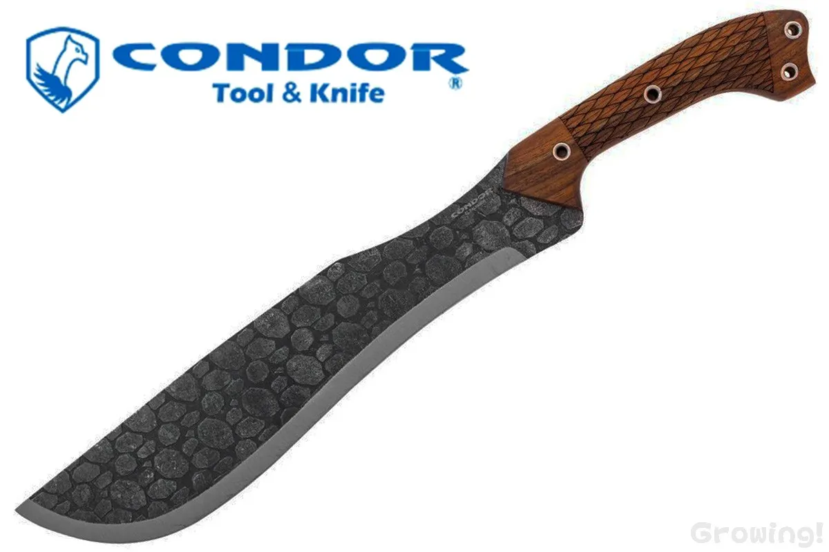 CONDOR【コンドル】■ ヴィペラ マシェット 【1075カーボン】【ウォールナット】Vipera 超大型マチェット エルサルバドル製 【配送料無料】