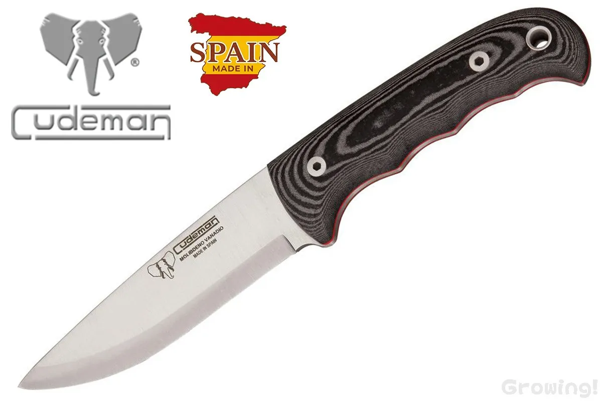 CUDEMAN【クードマン】■ 148サバイバルナイフ 【スカンジ】【マイカルタ】ブッシュクラフト スペイン製 【配送料無料】