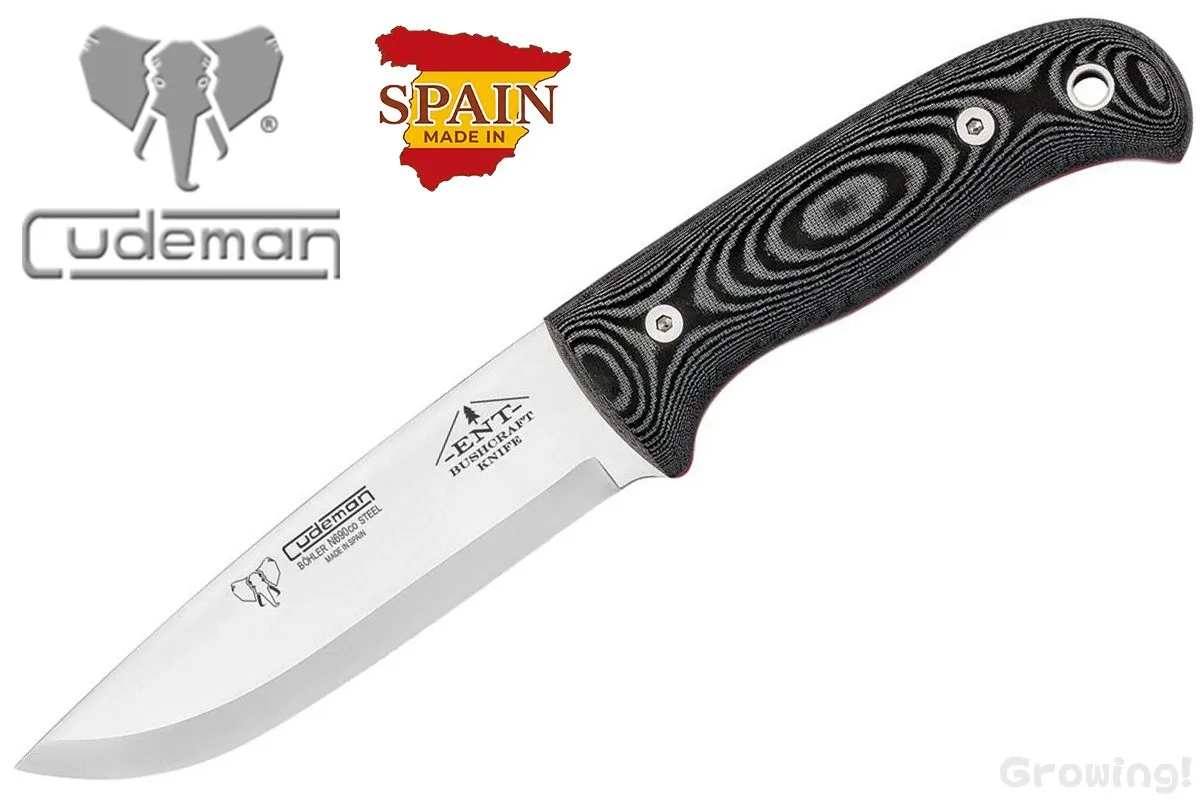 CUDEMAN【クードマン】■ ブッシュクラフト 158M 【N690co】【マイカルタ】BUSHCRAFT フィックスド スペイン製 【配送料無料】