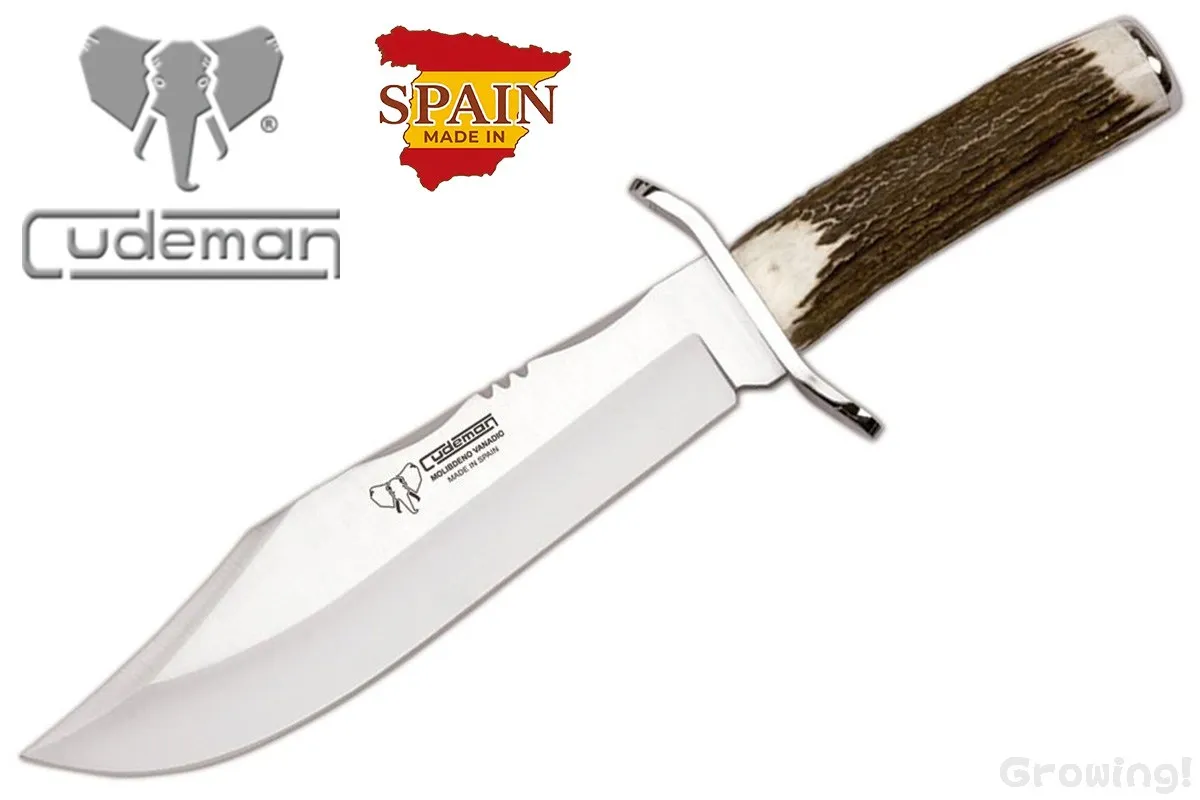 CUDEMAN【クードマン】■ 大型ボウイ 「294-C」 【バナジウムモリブデン鋼】【スタッグ】 フィックスド スペイン製 【配送料無料】
