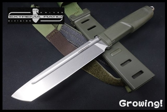 EXTREMA RATIO【エストレイマ ラティオ】■ ジャイアント マンバ グリーン 【N690】【FORPRENE】GIANT MAMBA  タクティカル 【配送料無料】 【廃番】