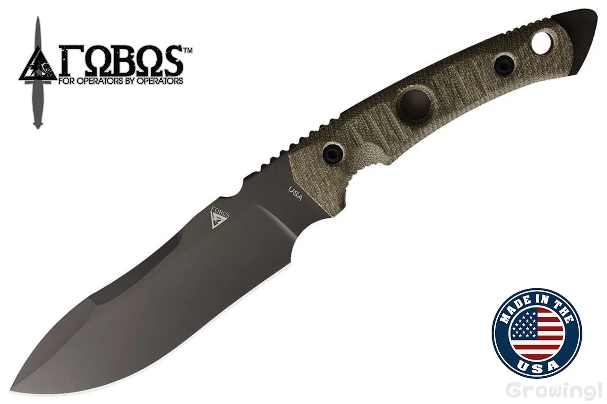 Fobos【フォボス】■ 「TIER 1」BC MOD ORG PVD【CPM-Magnacut】【G-10】フィックスド アメリカ製 【配送料無料】