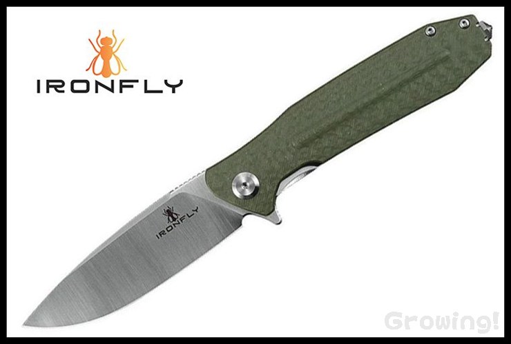 Ironfly【アイアンフライ】■ ゼスティ 【VG 10】【フリッパー】【G-10】Zesty 折りたたみ