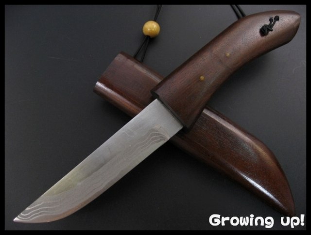 伝統工芸士　佐治武士　ナイフショップ　グローイング！