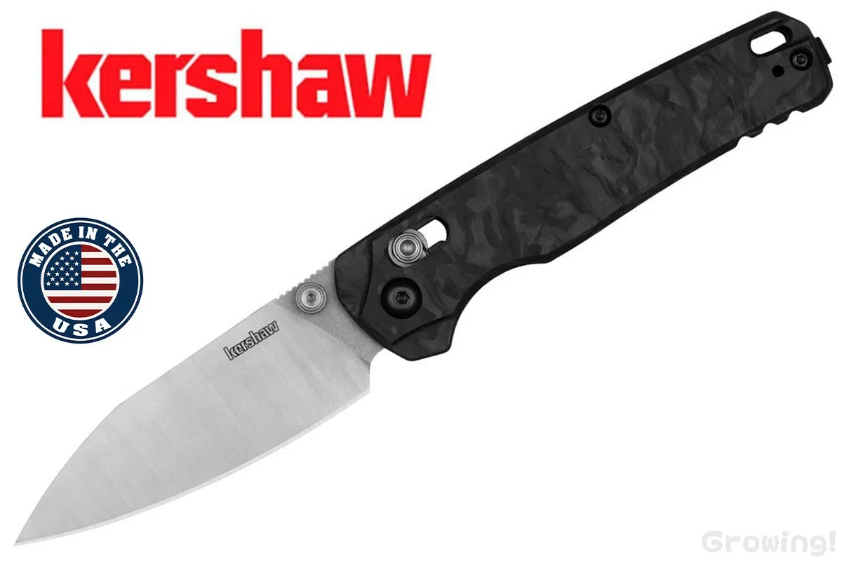 KERSHAW【カーショウ】■ ベルエア【MagnaCut】【クロスバーロック】【カーボンファイバー】Bel Air 折りたたみ アメリカ製 【配送料無料】