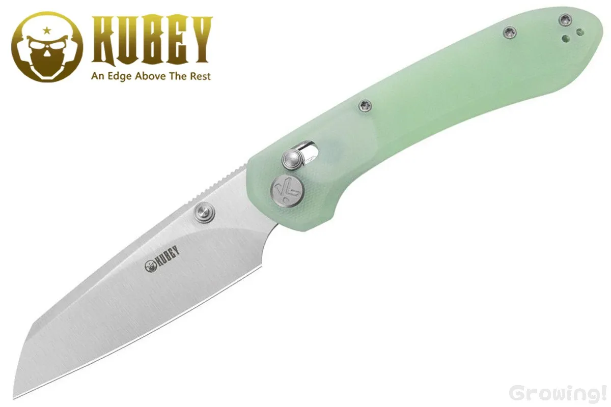 KUBEY【クビー】■ ボンザ【14C28N】【クロスバーロック】【ジェードG-10】Bonza KUB446C フォルダー 折りたたみ