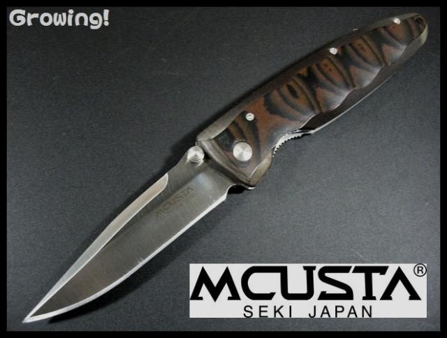 MCUSTA ナイフショップ　グローイング！