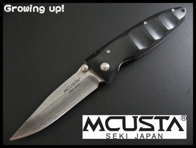 MCUSTA ナイフショップ　グローイング！