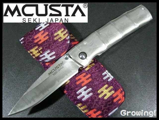 MCUSTA ナイフショップ　グローイング！