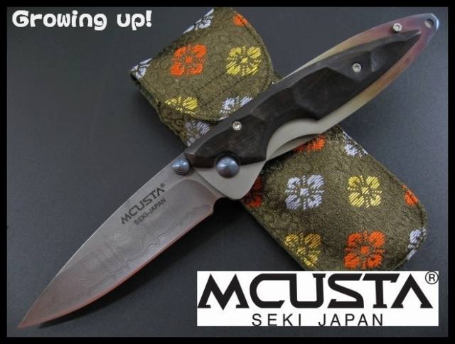 MCUSTA ナイフショップ　グローイング！