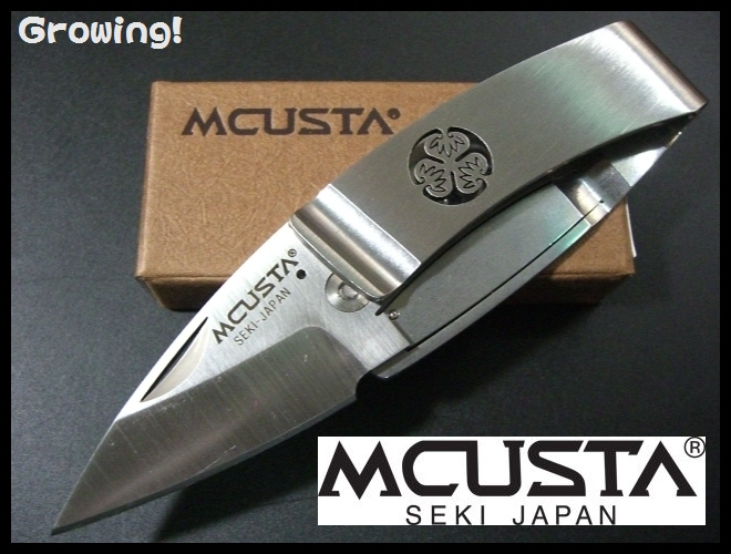 MCUSTA ナイフショップ　グローイング！