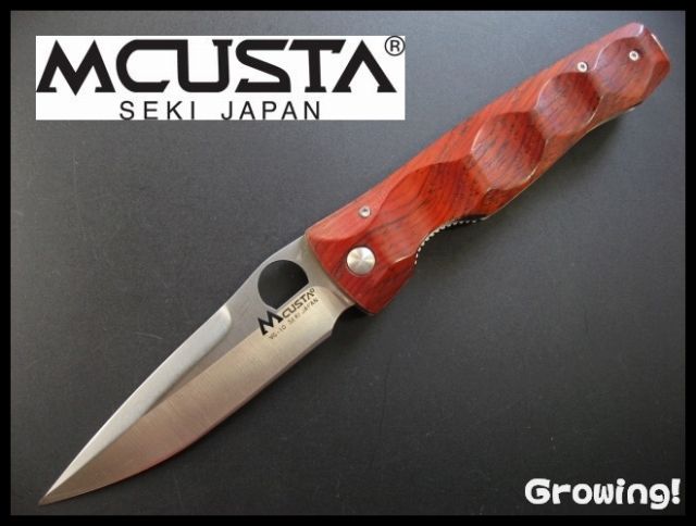 MCUSTA ナイフショップ　グローイング！