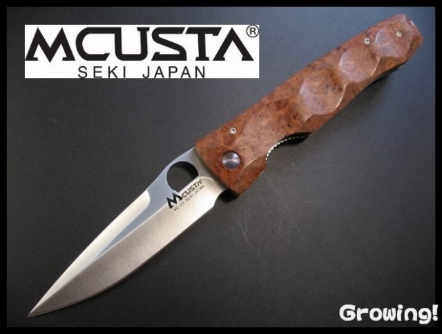 MCUSTA ナイフショップ　グローイング！
