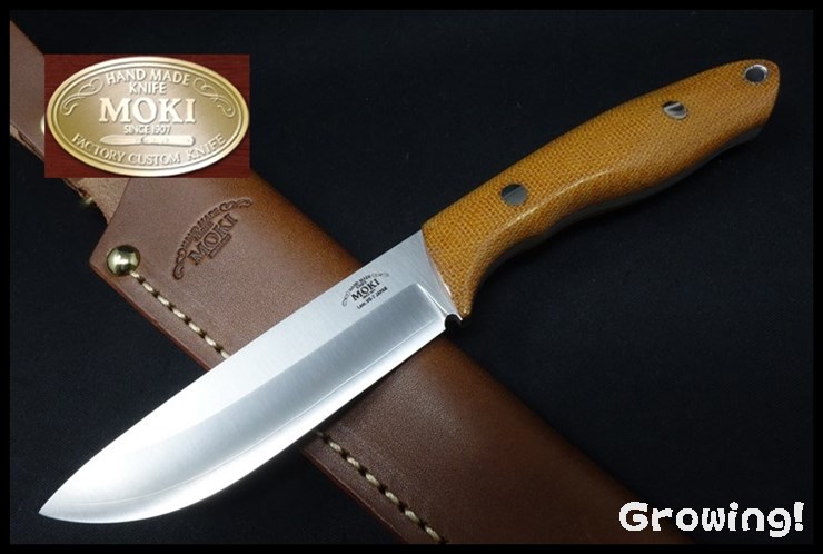 MOKI KNIFE【モキ ナイフ】■ バーグ プロ トレイル 【ラミネートVG7】【コンベックス】【ナチュラル マイカルタ】MK-2022NBCM/CO ブッシュクラフト 【配送料無料】 【ポイント7％】 【廃番】