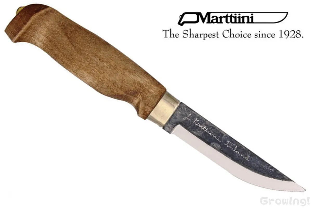 Marttiini【マルティニ】■ リンクス ランバージャック 【カーボン鋼】【バーチウッド】Lynx Lumberjack フィンランド ラップナイフ
