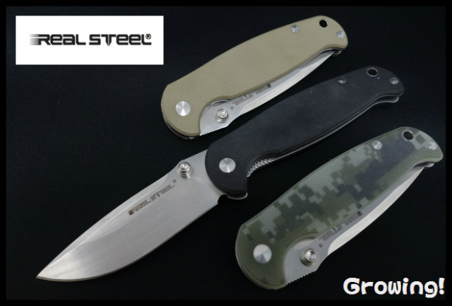 REAL STEEL【リアルスチール】■ 「H6」ブルーシープ 【14C28N】【G-10】Blue sheep