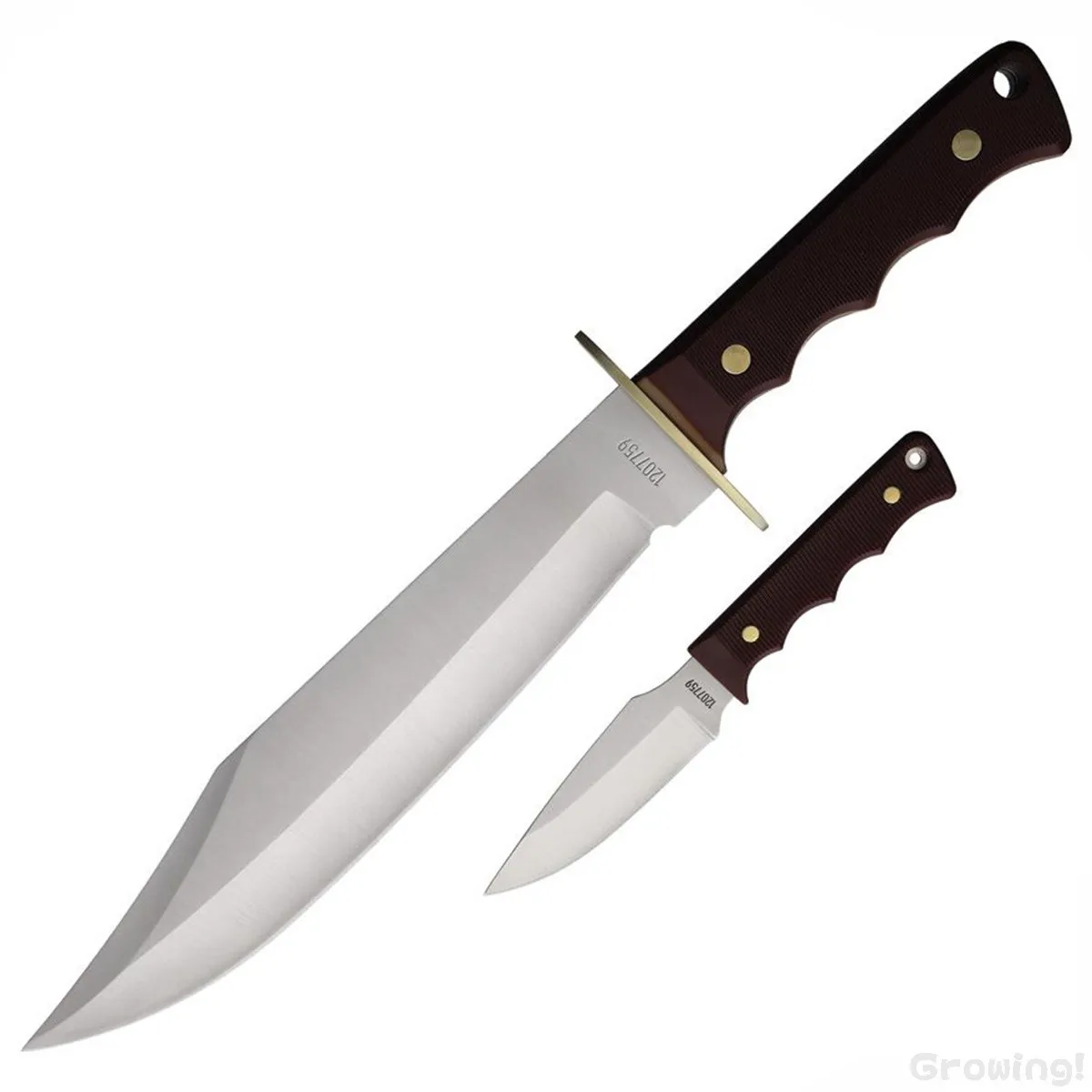 SCHRADE【シュレード】■ 「OLD TIMER」ボウイナイフ 2本セット【ステンレス】【シンセティック】 フィックスド