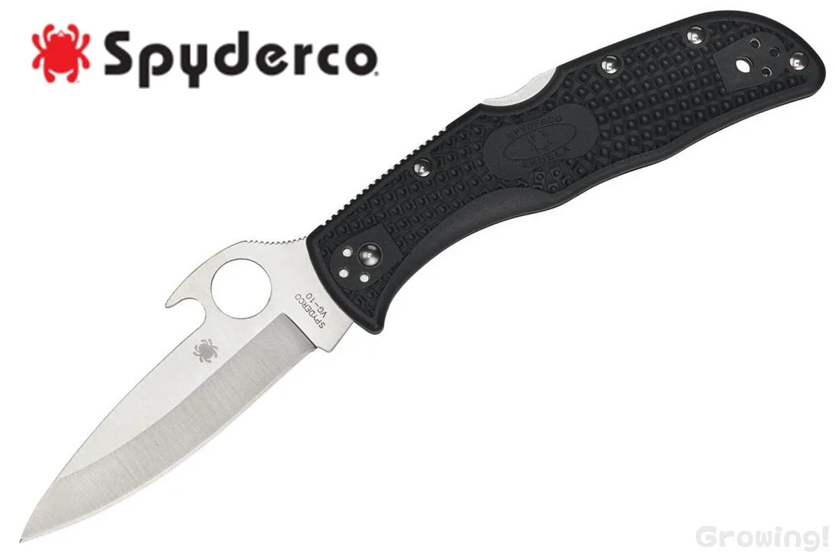 Spyderco【スパイダルコ】■ エンデラ ウェーブ【VG-10】【FRN】C243PGYW ENDELA エマーソン 折りたたみ