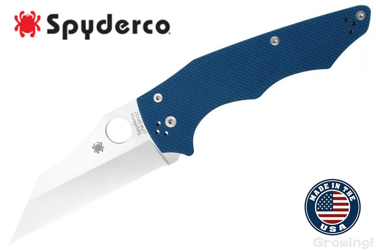 Spyderco【スパイダルコ】■ ヨウジャンボウ 【CPM-SPY27】【コンプレッション】【G-10】YoJumbo C253GPCBL 折りたたみ アメリカ製 【配送料無料】
