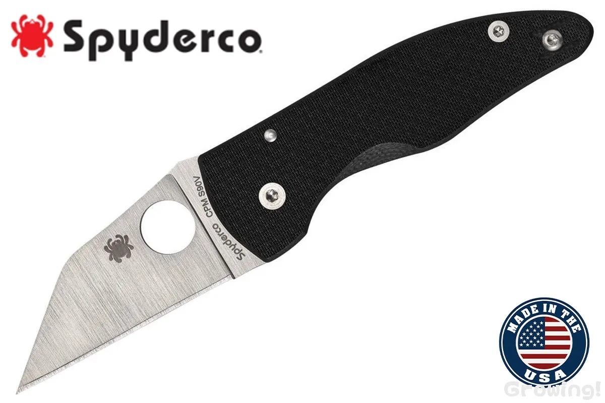 Spyderco【スパイダルコ】■ マイクロジンボウ 【CPM-S90V】【コンプレッション】【カーボンファイバー】MicroJimbo C264CFP 折りたたみ アメリカ製  【配送料無料】