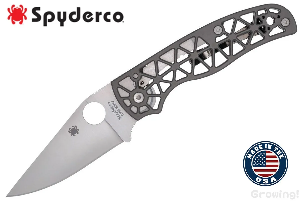 Spyderco【スパイダルコ】■ 「エッジラティ」【CPM-S30V】【コンプレッションロック】【アルミニウム】Edgerati C266ALP 折りたたみ アメリカ製 【配送料無料】