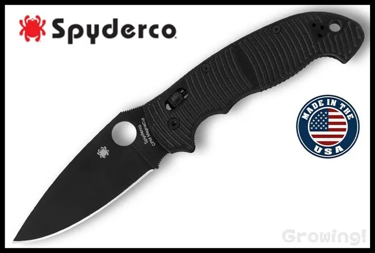 Spyderco【スパイダルコ】■ マニックス2 XL 大型 【CPM-MagnaCut】【G-10】Manix2 C95GMCBKP2 折りたたみ アメリカ製 【配送料無料】