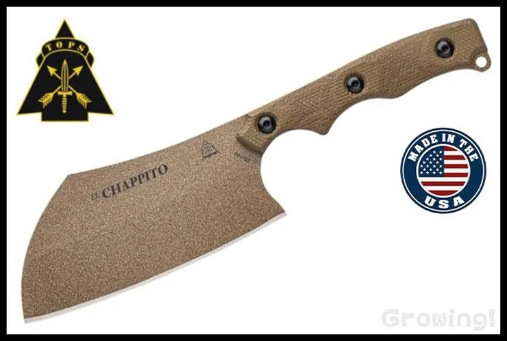 TOPS【トップス】■ 「エル チャピート」【1095カーボン】【マイカルタ】El Chappito フィックスド アメリカ製 【配送料無料】