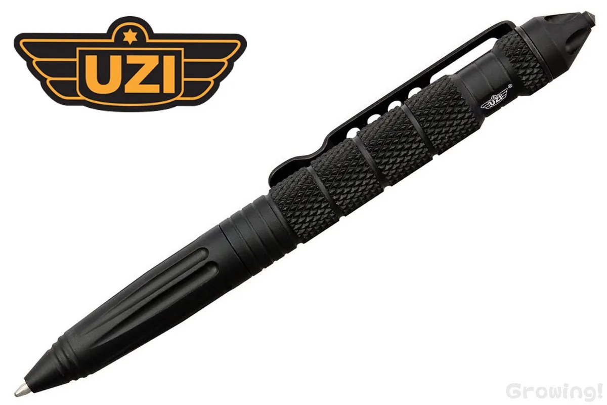 UZI【ウージー】■ タクティカル グラスブレーカー 【スペースペン】【アルミニウム】Tactical Glassbraker Pen