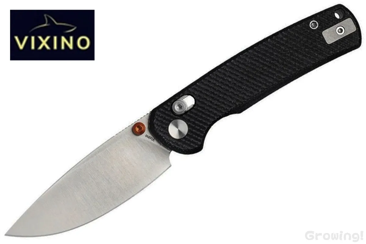 Vixino Knives【ヴィキシノ ナイフ】■ 「ロックシャーク」 【14C28N】【クロスバー】【マイカルタ】Rockshark 折りたたみ
