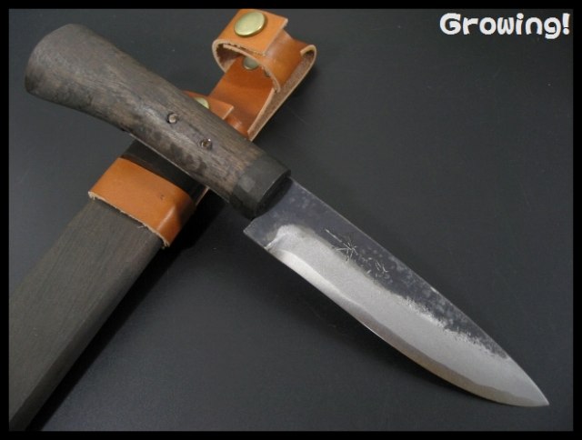 伝統工芸士　佐治武士　ナイフショップ　グローイング！