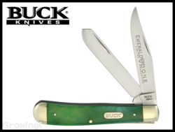 BUCK【バック】ナイフ■ トラッパー ラージ 【420】【グリーンボーン】Trapper 384 【廃番】