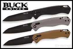 BUCK【バック】ナイフ■ フェロックス #698 【ブラック・シルバー・ブロンズ】 【D2】【クロスバーロック】【アルミニウム】Ferrox 折りたたみ