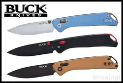 BUCK【バック】ナイフ■ ノマド #700 【ブルー・ブラック・ブロンズ】 【D2】【クロスバーロック】【アルミニウム】Nomad 折りたたみ