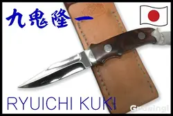 九鬼隆一【Ryuichi Kuki】■ ニューヨーク スペシャル 【ATS-34】【アイアンウッド】【レザーシース】NY Special フィックスド カスタム 日本製 ラブレス KU850 【配送料無料】