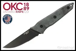 ONTARIO【オンタリオ】■ 「ステルス」【CPM-S35VN】【マイカルタ】USミリタリーコンバット フィックスド アメリカ製 【配送料無料】