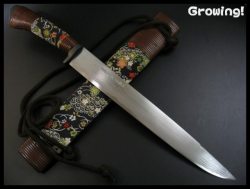 伝統工芸士　佐治武士　ナイフショップ　グローイング！