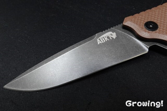 ナイフショップ グローイング！□ABKT Tac□ プレデター タン 【D2