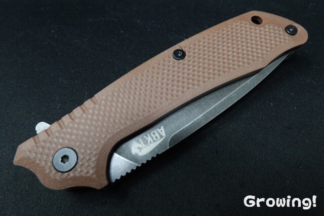 ナイフショップ グローイング！□ABKT Tac□ プレデター タン 【D2