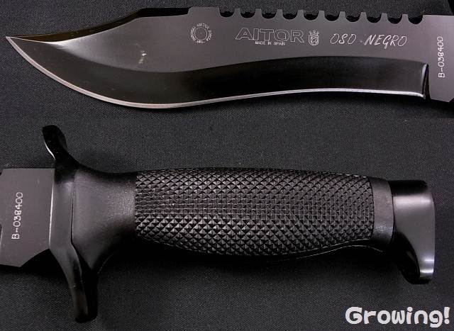 ナイフショップ グローイング！□AITOR【アイトール】□ OSO NEGRO  